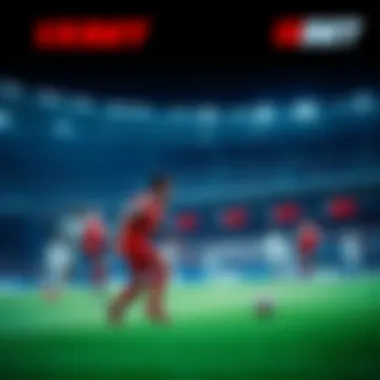 Various betting options available on 1xbet