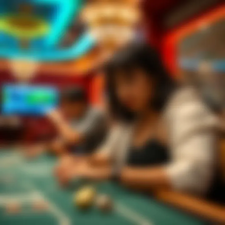 User engagement on Baccarat platform