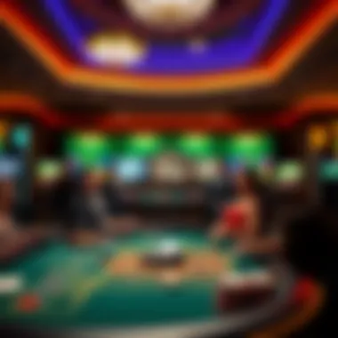 An overview of various live dealer games available on a platform