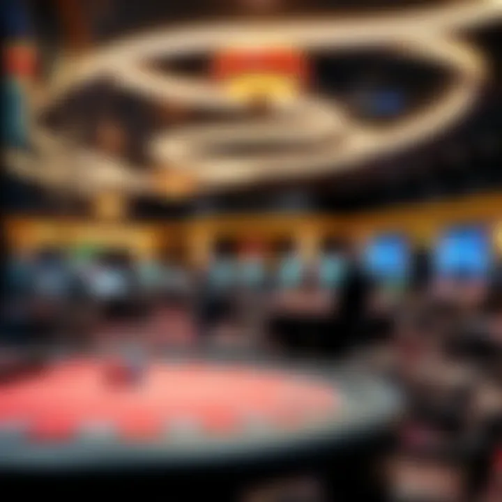 A stylish and modern live casino environment that invites players