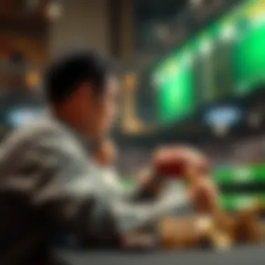 Betting strategies visualization