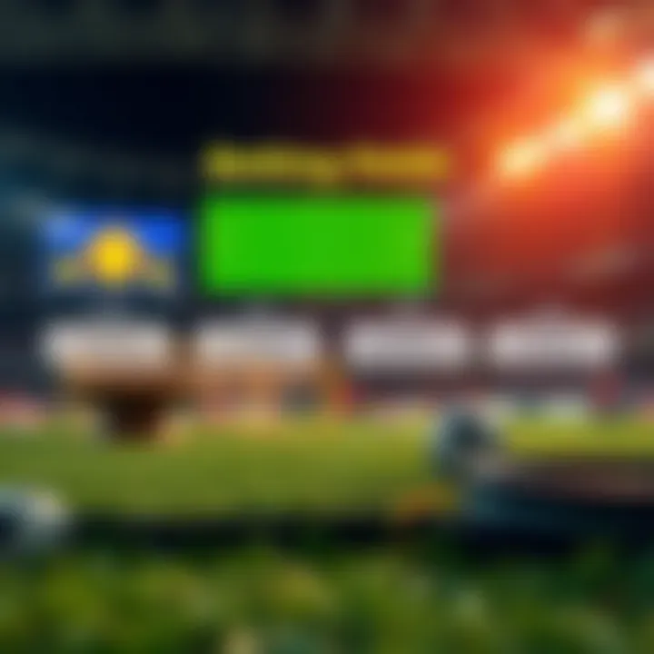 Illustration of various betting fields where Double Down can be applied