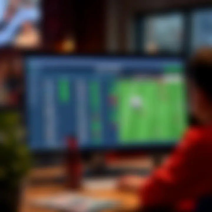 Analysis of betting strategies on a computer screen