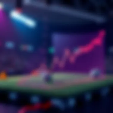 Graph illustrating the impact of betting strategies