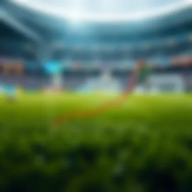 Graph showing profitability trends in betting