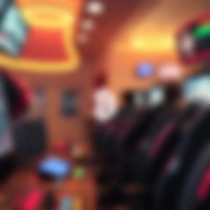 A visual representation of blockchain technology in online gaming