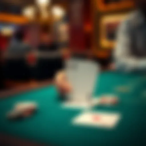 Strategic card placement in blackjack