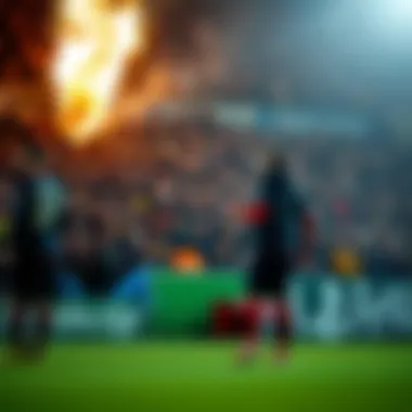 Matchday atmosphere in the Bulgarian football league