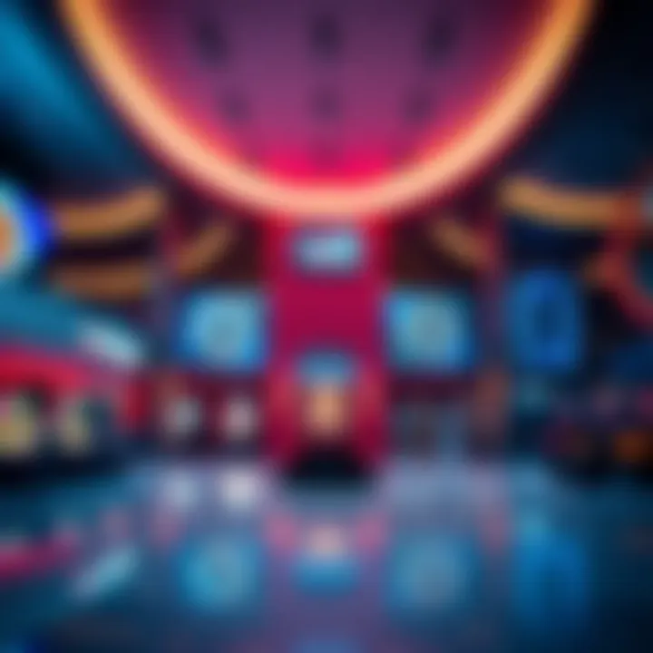 Architectural design of a modern casino