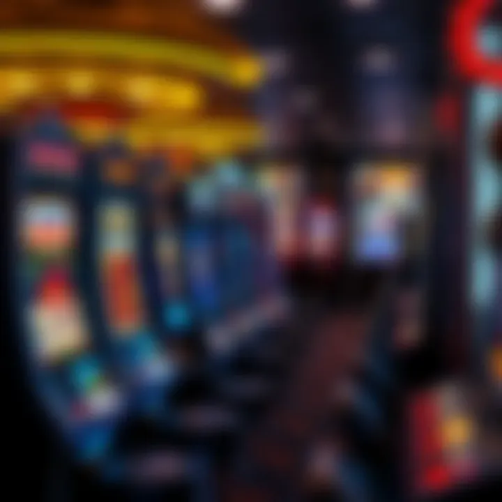 Diverse range of casino games including slots and card games