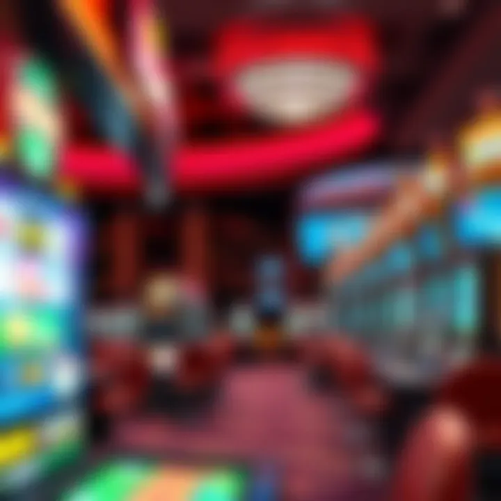 Impact of technology on modern casinos with digital displays