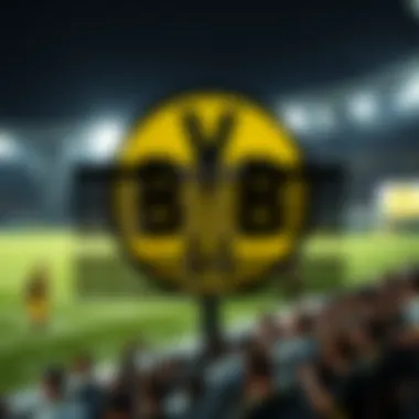 Current league standing of Borussia Dortmund