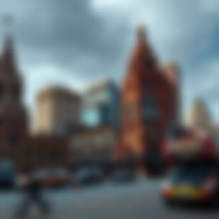 Historical landmarks of Detroit reflecting its rich culture and heritage