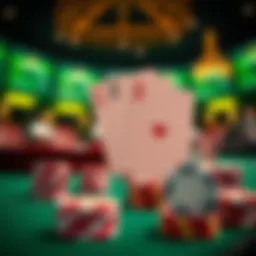 Conceptual illustration of the Double Down betting strategy