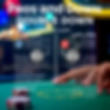 Diagram showing the pros and cons of Double Down strategy