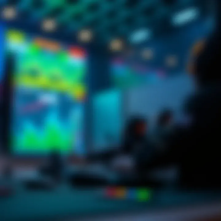 Visual representation of betting market structure for esports