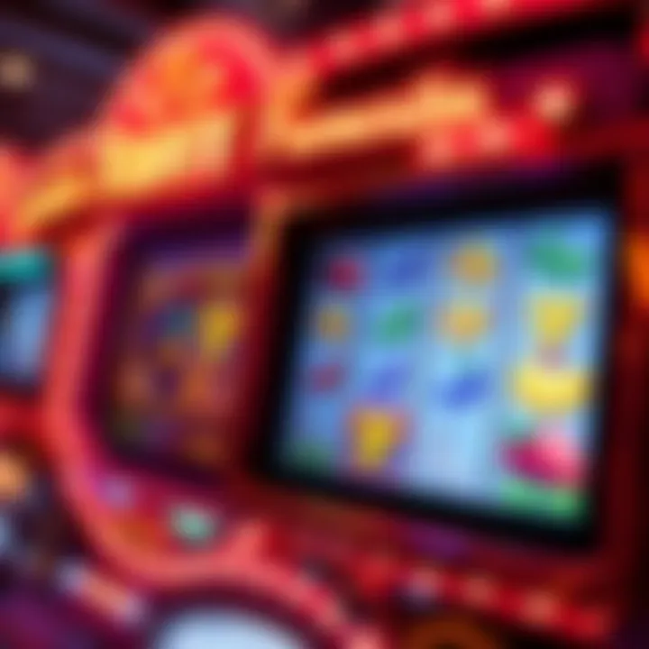 Vivid depiction of the Fluffy Favourites slot game interface