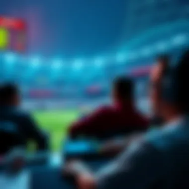 Future of Online Betting Ecosystems A conceptual image illustrating the future of online betting ecosystems