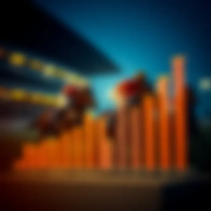 Graph showcasing winning statistics in Indian horse racing