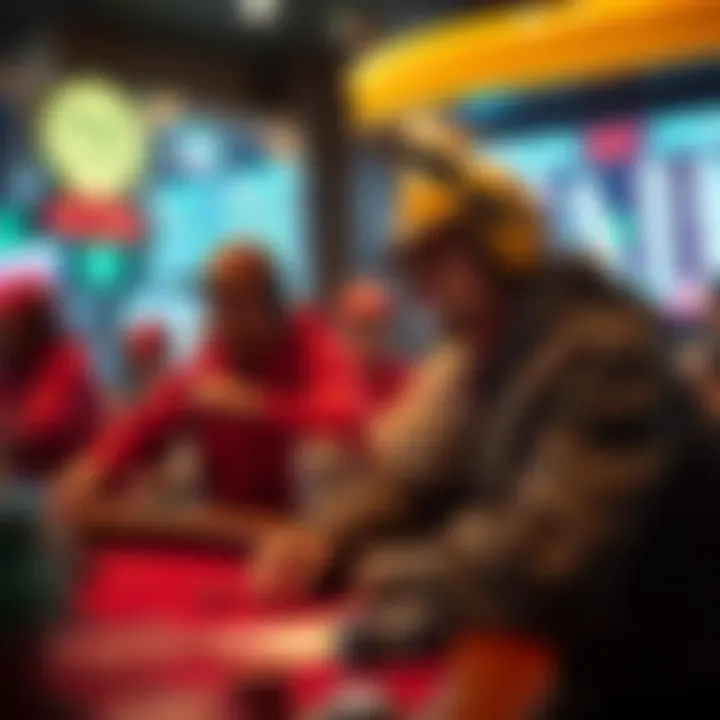 Innovative Gaming Strategies A visual depiction of innovative gaming strategies in action