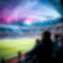 Stadium view of Kazakhstan league matches