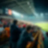 A vibrant scene from a KBO League game showcasing enthusiastic fans.