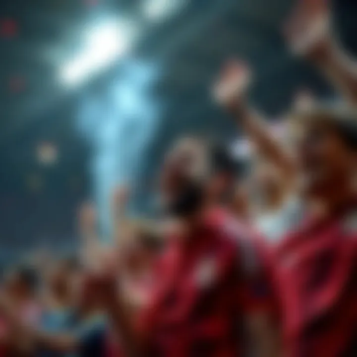 Fans celebrating a victory in the Madrid vs Celta match