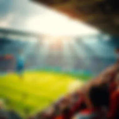 Stadium view of a thrilling match between Madrid and Celta