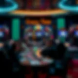 An immersive gaming experience showcasing Crazy Time Live Casino