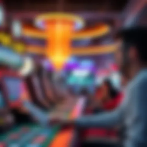 Conceptual illustration of NeoSurf Casino operations