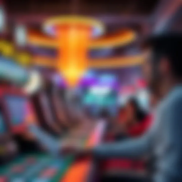 Conceptual illustration of NeoSurf Casino operations