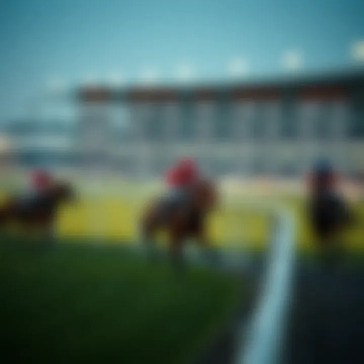 Visual representation of odds structure in horse racing