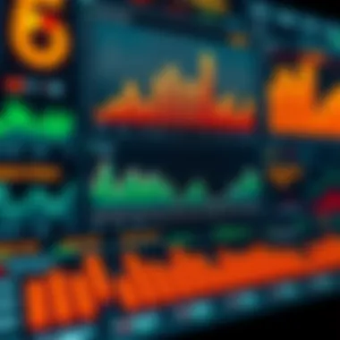 Graphs and charts displaying betting statistics and trends