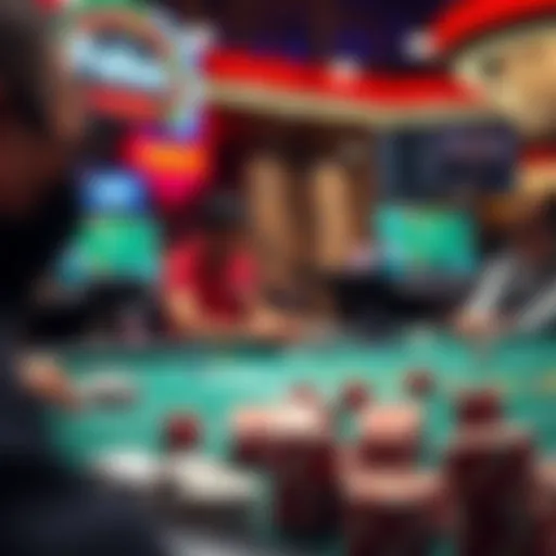 Diverse online gambling game types