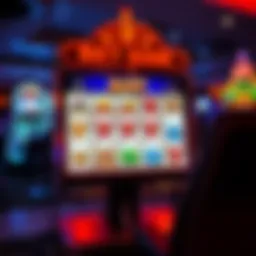 Vibrant online slot game interface