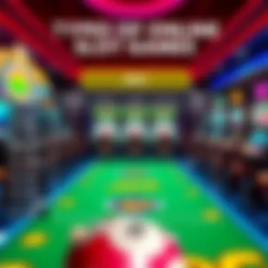 Chart illustrating different types of online slot games