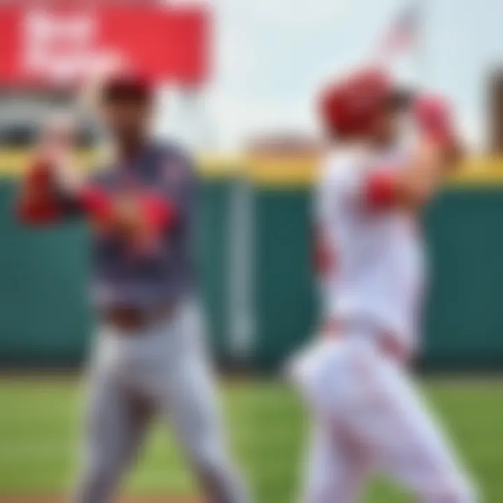 Historical performance comparison of Padres and Cardinals players