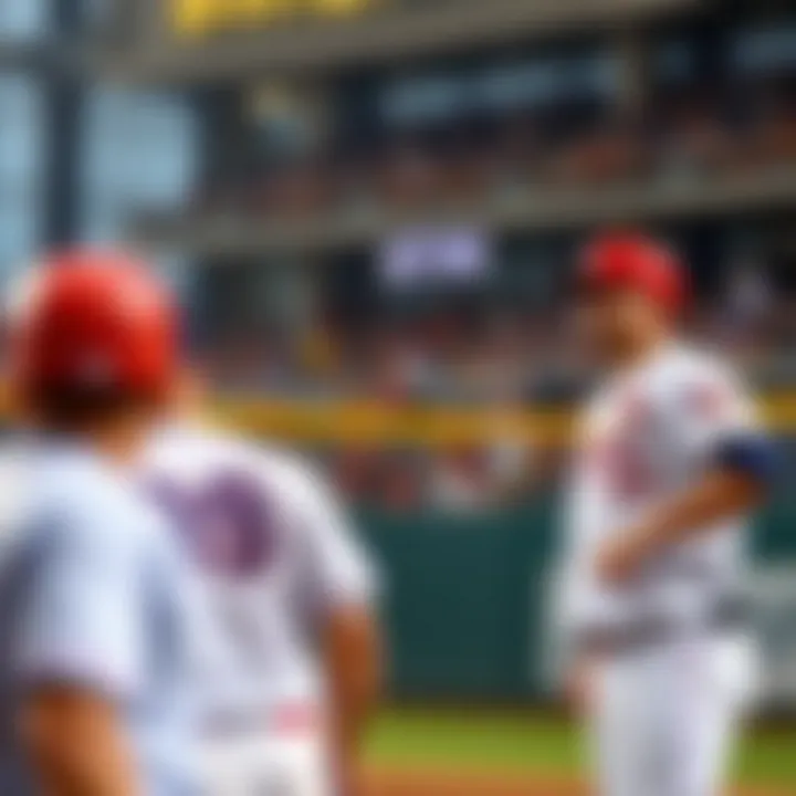 Analysis of team strategies during the Padres vs Cardinals matchup