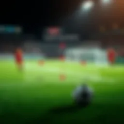 Strategic diagram illustrating penalty kick tactics