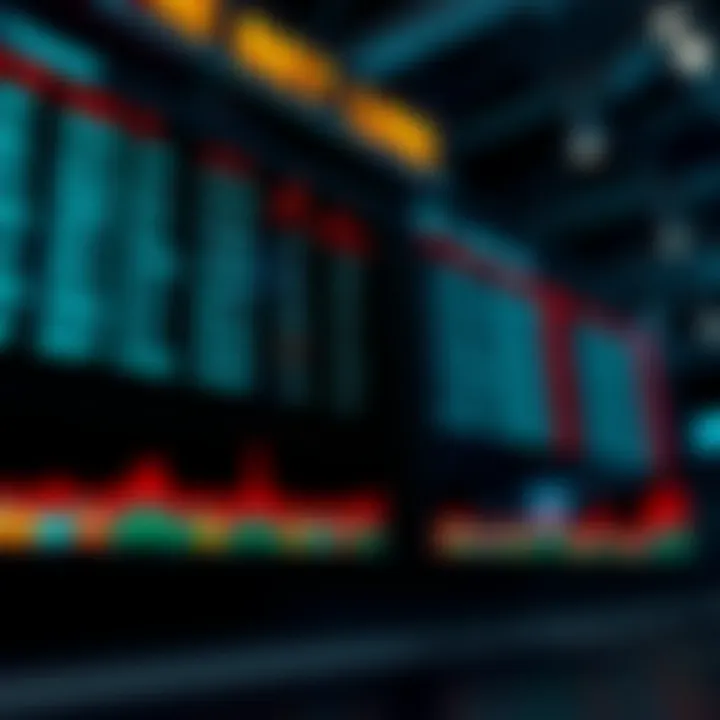 Data visualization related to betting line settings