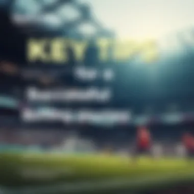 Infographic on tips for successful betting