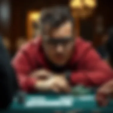 A visual representation of poker psychology