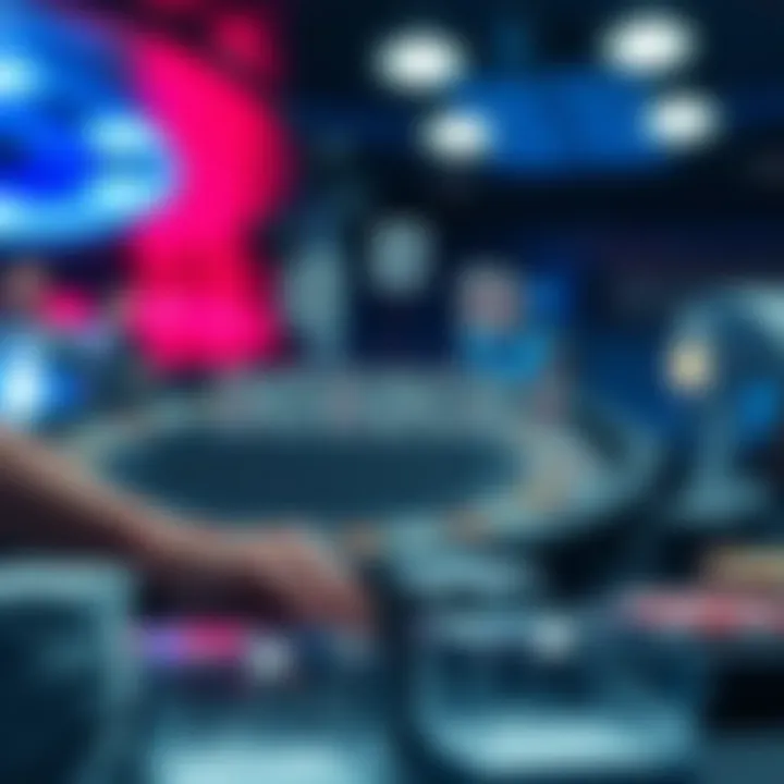 Diagram showcasing poker strategy