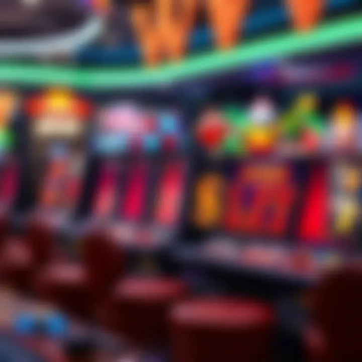 A diverse range of popular slot game icons and themes