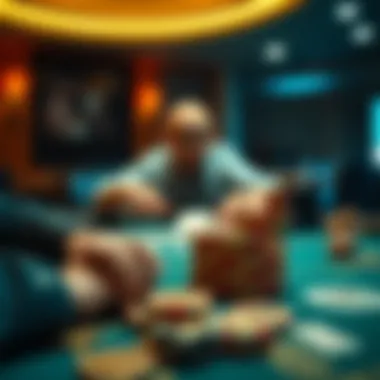 Effective Risk Management in Cryptocurrency Poker Visual representation of risk management strategies