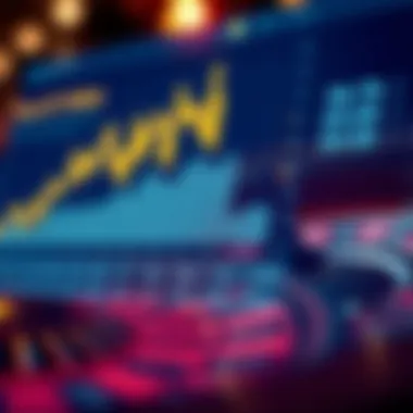 A graph showing roulette statistics and probabilities