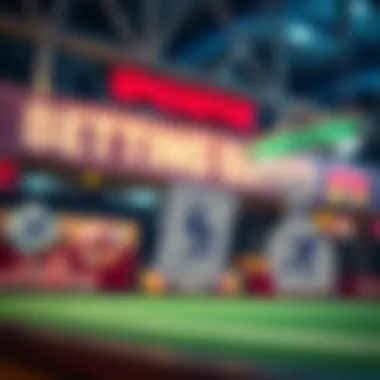 Safe betting practices illustrated with symbols