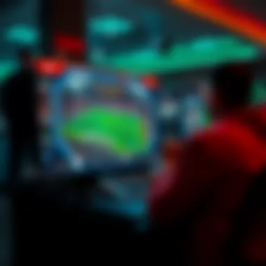 A secure online betting environment illustration