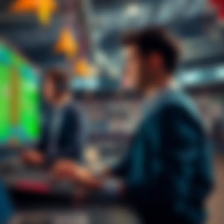 A serene image depicting a safe online betting environment