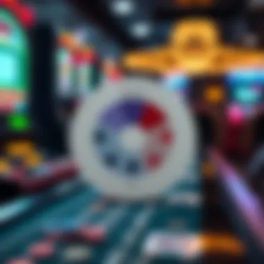 A strategic diagram illustrating effective betting strategies for slot games